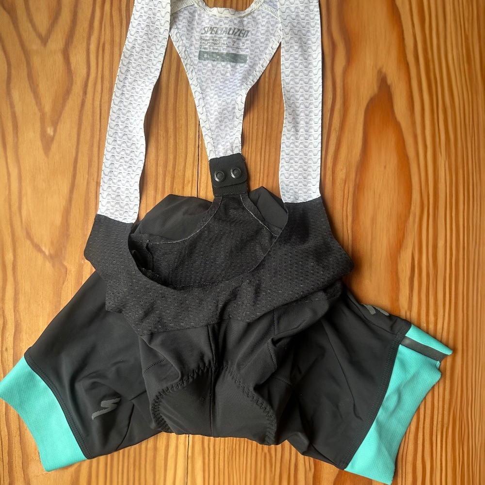 Cycling Bib Shorts Specialized SL Magnetic Closure Drop Tail